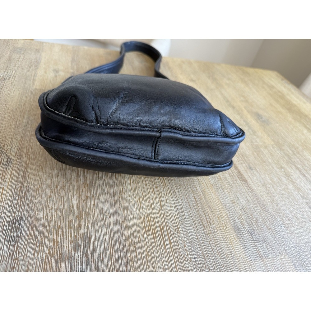 Coach 9020 vintage black leather mini ergo bag‎ USA VTG Y2K Classic - Picture 5 of 12